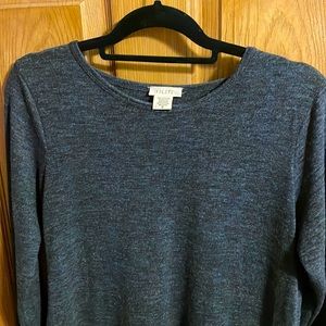 Yelete Athleisure Crossback Sweater Grey/Heathered